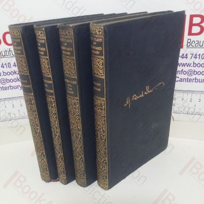 Picture of Translations and Tomfooleries; Plays Pleasant and Unpleasant, Vol. I, Unpleasant; Androcles and the Lion, Overruled, Pygmalion; Saint Joan, The Shewing-up of Blanco Posnet (The Plays of Bernard Shaw) (Pocket edition) (Four volumes)