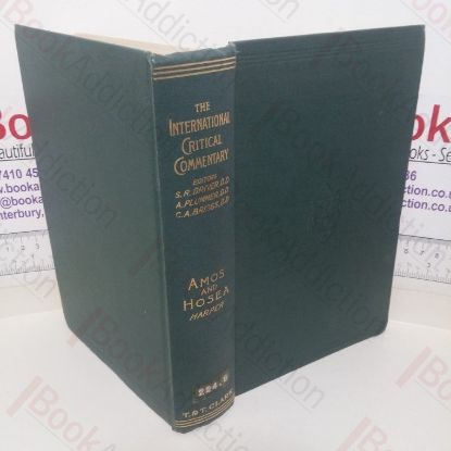 Picture of A Critical and Exegetical Commentary on Amos and Hosea (The International Critical Commentary)