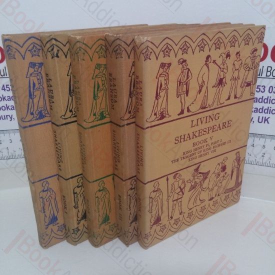 Picture of Living Shakespeare, Books I-V (Five Volumes) (Signed and Inscribed)