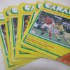 Picture of A Selection of 'Canary', the Official Matchday Magazine of Norwich City Football Club from 1980/81 (Eight Volumes)