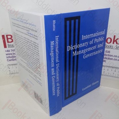 Picture of International Dictionary of Public Management and Governance
