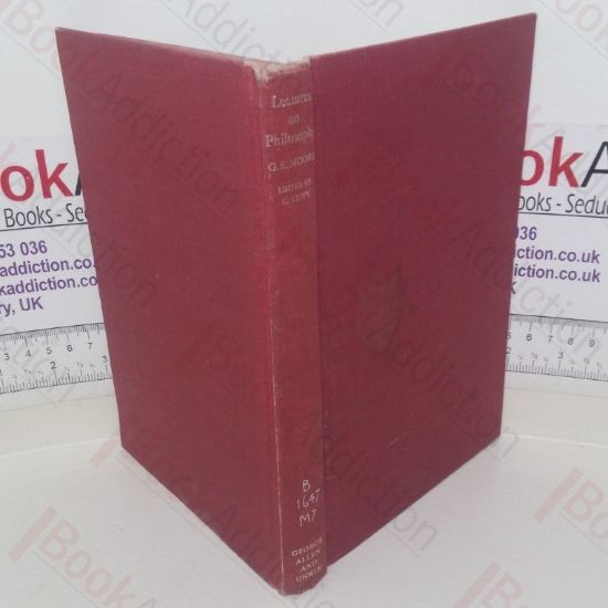Picture of Lectures on Philosophy (Muirhead Library of Philosophy series)
