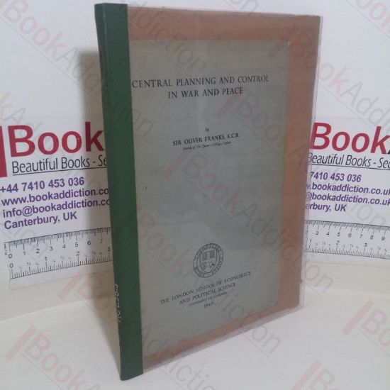 Picture of Central Planning and Control in War and Peace