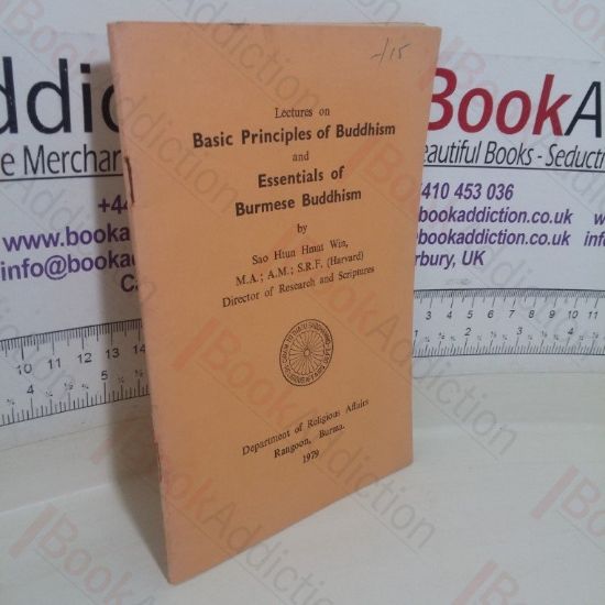 Picture of Lectures on Basic Buddhism and Essentials of Burmese Buddhism