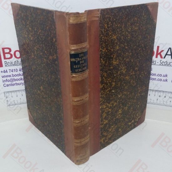 Picture of Die Spectralanalyse Der Gestrine [Spectral Analyses of the Stars]