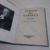Picture of Verses Of Variety: Poems