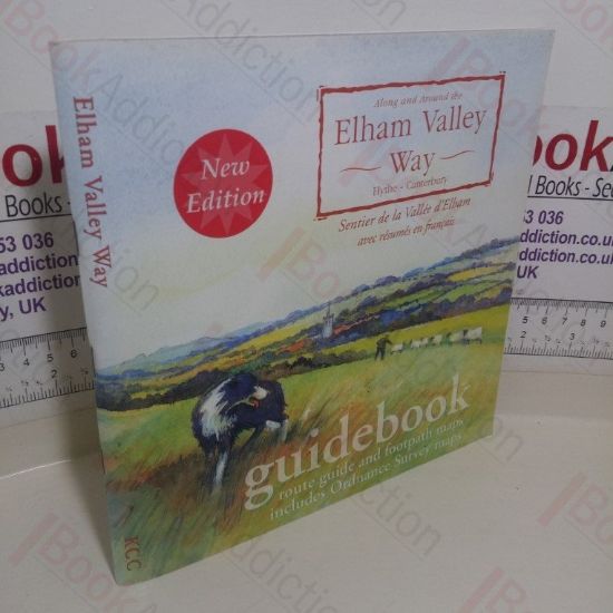 Picture of Along and Around the Elham Valley Way, Hythe-Canterbury - Guidebook, Route Guide and Footpath Maps, Includes Ordnance Survey Maps