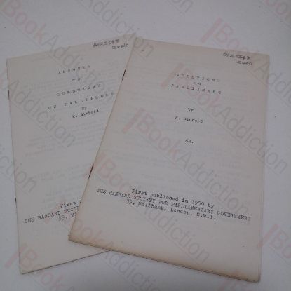 Picture of Questions on Parliament; Answers to Questions on Parliament (Two Pamphlets)