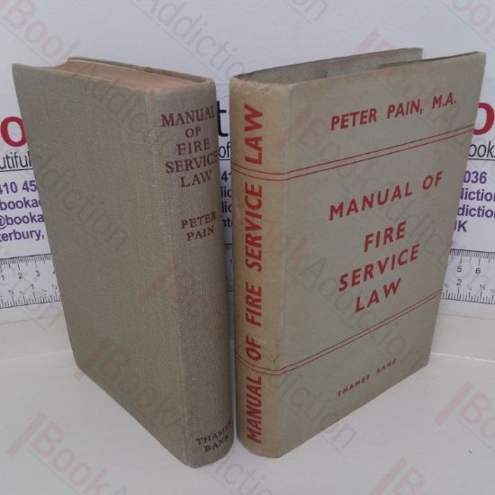 Picture of Manual of Fire Service Law