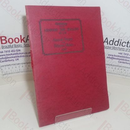 Picture of Centenary of the Ashford Fire Brigade, 1826-1927 - Annual Report and Balance Sheet