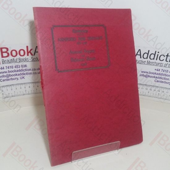 Picture of Centenary of the Ashford Fire Brigade, 1826-1927 - Annual Report and Balance Sheet