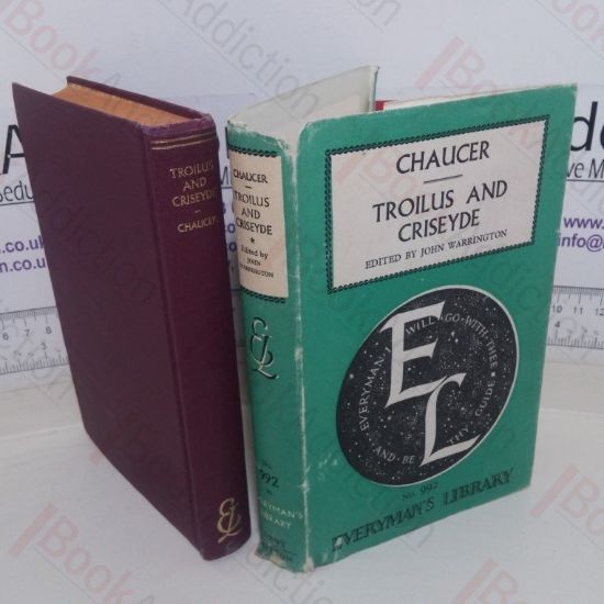 Picture of Troilus and Criseyde (Everyman's Library series, No. 992)