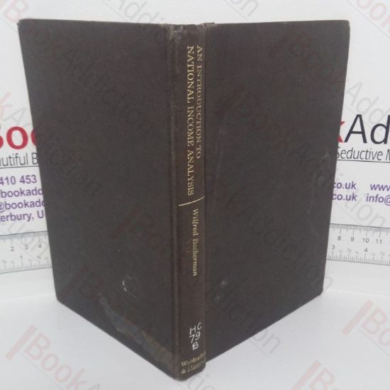 Picture of An Introduction to National Income Analysis
