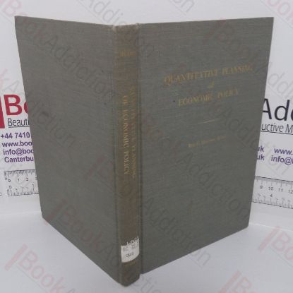 Picture of Quantitative Planning of Economic Policy: A Conference of the Social Science Research Council Committee on Economic Stability