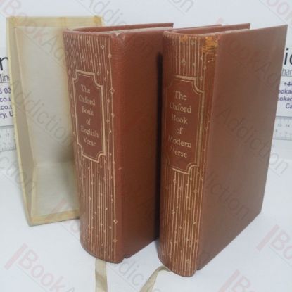 Picture of The Oxford Book of English Verse, 1250-1918; The Oxford Book of Modern English Verse, 1892-1935 (Two Volumes,  Boxed Set)