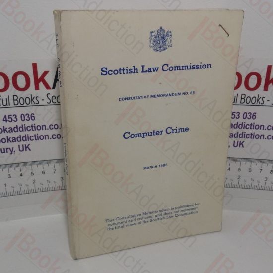 Picture of Computer Crime (Scottish Law Commission Consultative Memorandum No. 68)