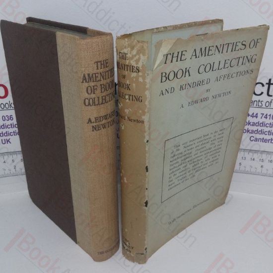 Picture of The Amenities of Book-collecting and Kindred Affections
