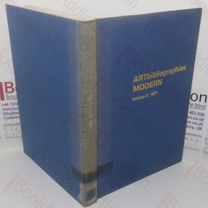 Picture of ArtBibliographies MODERN, Volume 3, 1971