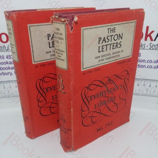 Picture of The Paston Letters (Volumes I & II) (Everyman's Library Nos. 752 and 753)