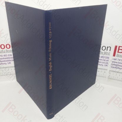 Picture of English Music Printing, 1553-1700