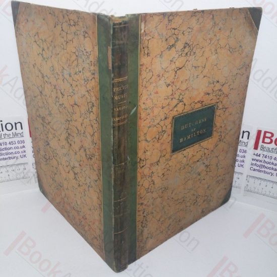 Picture of Huit Nouveauae Nocturnes Italiens a deux voix avec Accompagnement de Piano ou Harpe, Composers et Dedies a Monseigneur Le Duc de Darus: Le Grande Troubadour - Romance avec Accompagnement de Piano ou Harp; Haman c'est bien Romance with an Accompaniment for the Piano Forte, Composed and Most Respectively Dedicated to Her Royal Highness the Princess Charlotte Saxe Coburg