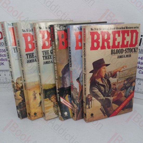 Picture of The Gallows Tree; The Judas Goat; Time of the Wolf; Blood Stock!; Bad Habits; The Day of the Gun (Breed series, Nos. 5, 6, 7, 9, 16 & 17) (Six Volumes)