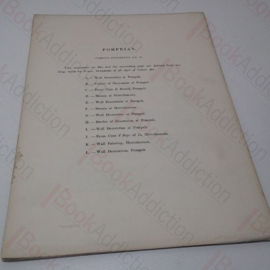 Picture of Colour Plates from Examples of Ornament, Selected Chiefly from Works of Art in the British Museum, The Museum of Economic Geology, The Museum of Ornamental Art in Marlborough House and the New Crystal Palace