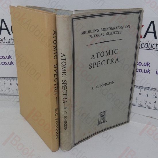 Picture of Atomic Spectra (Methuen's Monographs on Physical Subjects series)