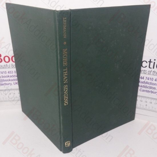 Picture of More Than Singing: The Interpretation of Songs