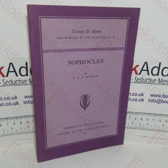 Picture of Sophocles (Greece & Rome: New Surveys in the Classics series, No. 16)