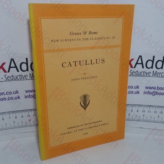 Picture of Catallus Sophocles (Greece & Rome: New Surveys in the Classics series, No. 20)