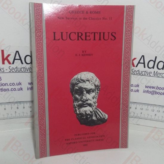 Picture of Lucretius (Greece & Rome: New Surveys in the Classics series, No. 11)