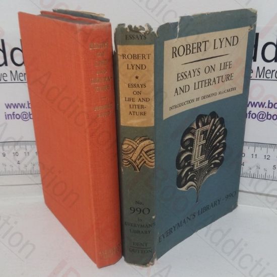 Picture of Essays on Life and Literature (Everyman's Library, No. 990)