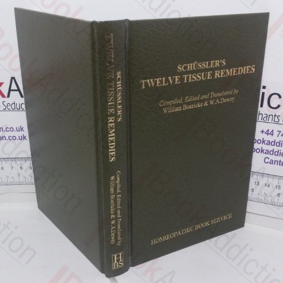 Picture of Twelve Tissue Remedies of Schussler (Classics in Homoeopathy series)