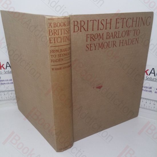 Picture of A Book of British Etching: From Francis Barlow to Francis Seymour Haden