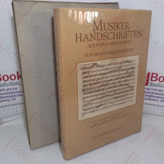 Picture of Musikerhandschriften; aus fÃ¼nf Jahrhunderten: Von Monteverdi bis Britten