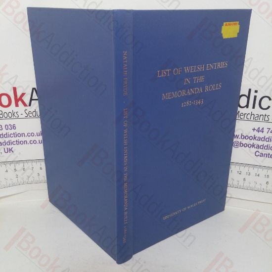 Picture of List of Welsh Entries in the Memoranda Rolls, 1282-1343