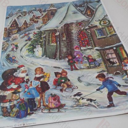 Picture of Two Vintage Advent Calendars