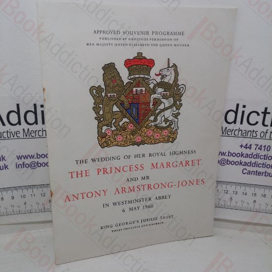 Picture of The Wedding of Her Royal Highness The Princess Margaret and Mr Anthony Armstrong-Jones in Westminster Abbey, 6 May 1960 (Approved Souvenir Programme)