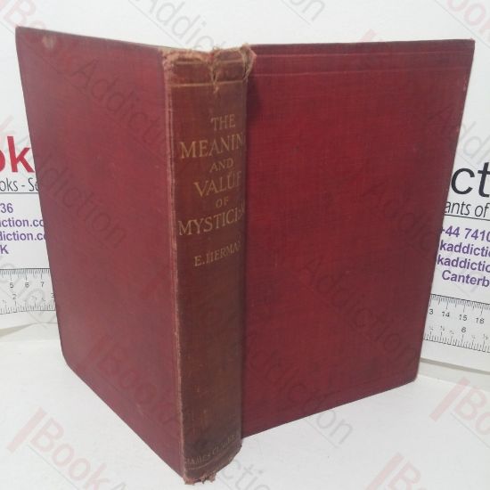 Picture of The Meaning and Value of Mysticism