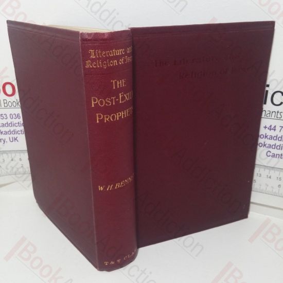 Picture of The Religion of the Post-exilic Prophets (Literature and Religion of Israel series)