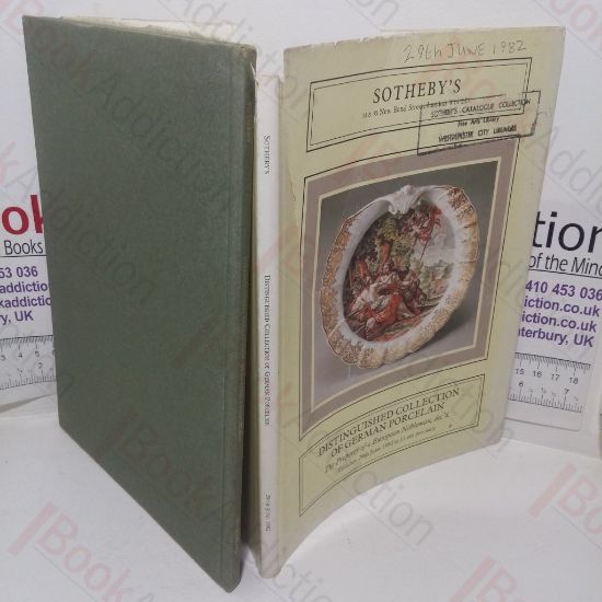 Picture of Distinguished Collection of German Porcelain: The Property of a European Nobleman, Dec'd (Sotheby's Auction Catalogue, London 29th June 1982)