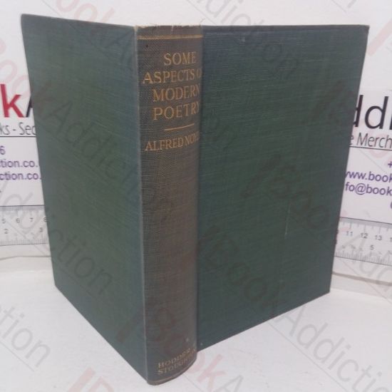 Picture of Some Aspects of Modern Poetry