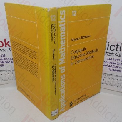 Picture of Conjugate Direction Methods in Optimization (Stochastic Modelling and Applied Probability, No. 12)