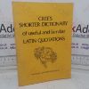 Picture of Cree's Shorter Dictionary of Useful and Familiar Latin  Quotations
