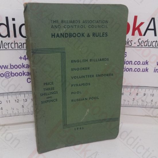 Picture of Handbook and Rules for English Billiards, Snooker, Volunteer Snooker, Pyramids, Pool, Russian Pool (The Billiard's Association and Control Council)