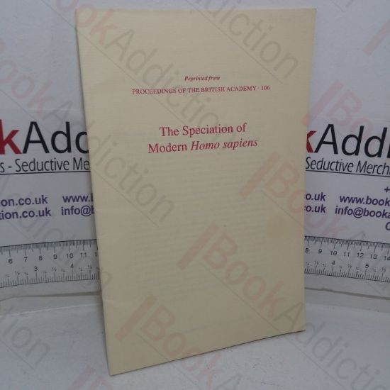 Picture of The Speciation of Modern Homo Sapiens: Grades and Transitions in Human Evolution