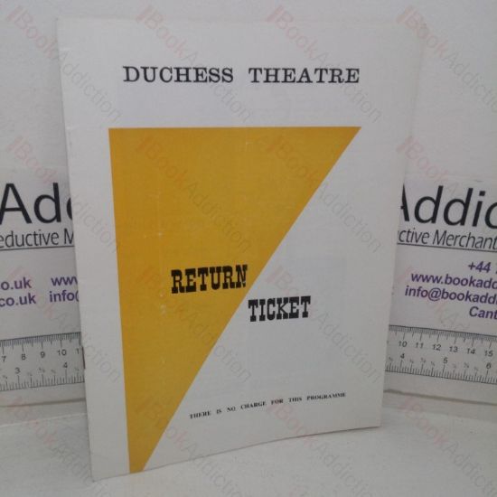Picture of Return Ticket (Theatre Programme, Duchess Theatre, London, 1965)