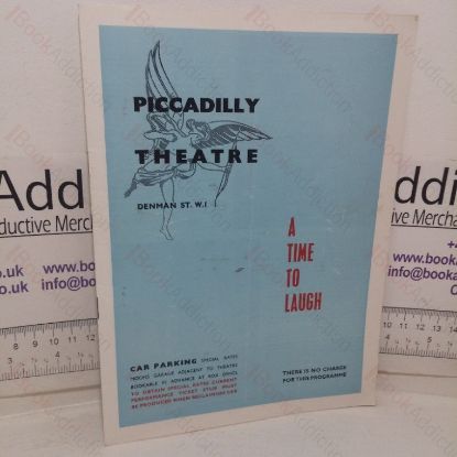 Picture of A Time to Laugh (Theatre Programme, Piccadilly Theatre, London, 1962)