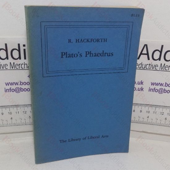 Picture of Plato's Phaedrus, Translated with Introduction and  Commentary